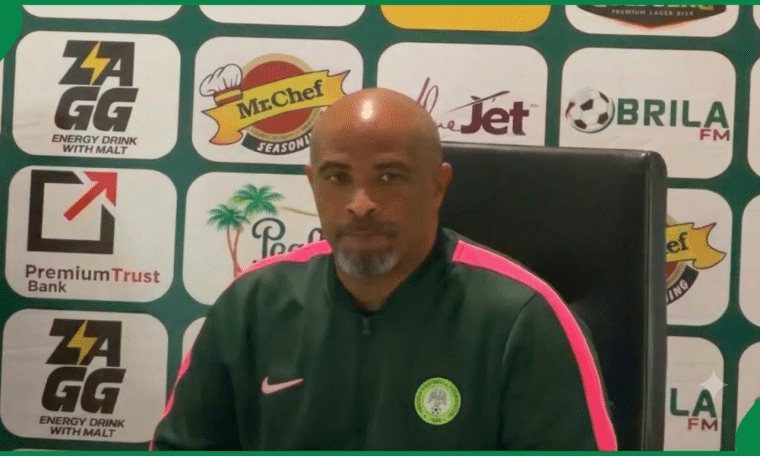 Super Eagles coach Eric Chelle