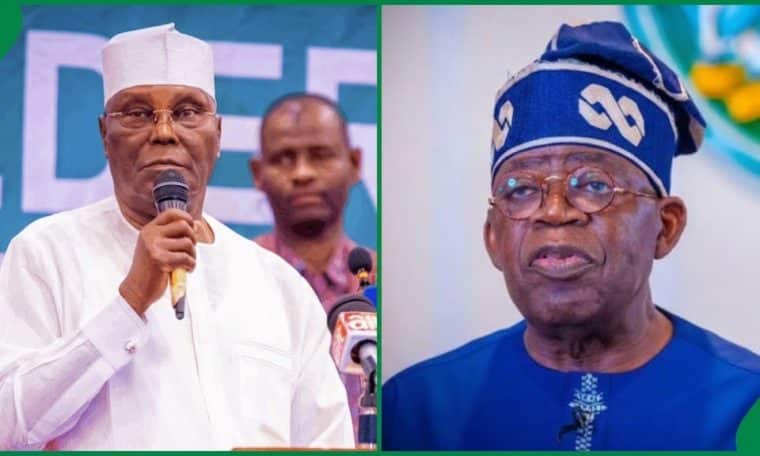 ADC Presidential Candidate, Atiku Abubakar and President Bola Tinubu