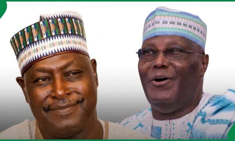 Babachair Lawal and Atiku Abubakar