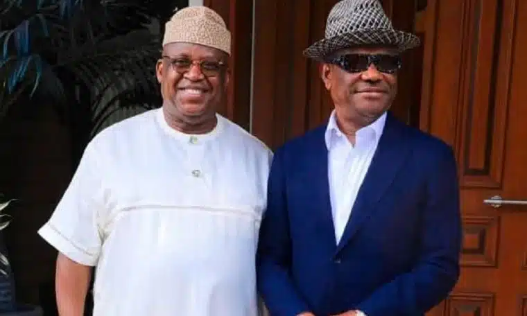 Dan Orbih and Nyesom Wike