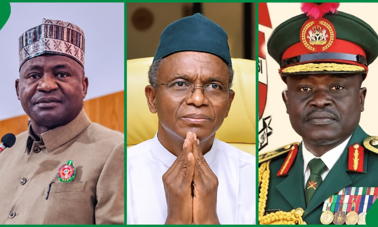 Defence Minister, Christopher Musa, Ex-governor, Nasir El-rufai and Ali-Keffi