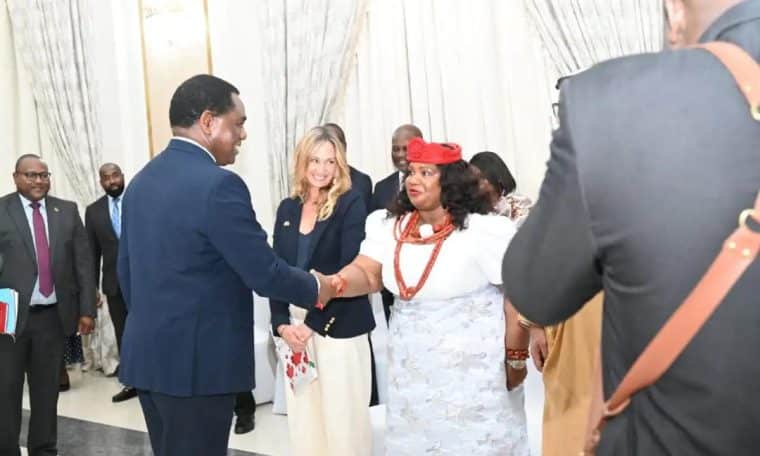 Access Bank, Harvest Group, Others Turn Up For Ambassador Clark-Omeru, As Letter Of Credence Presented To Hichilema