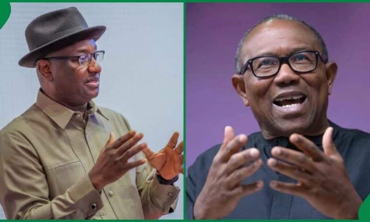 Festus Keyamo and Peter Obi