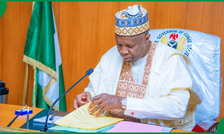 Gombe State Governor Muhammadu Inuwa