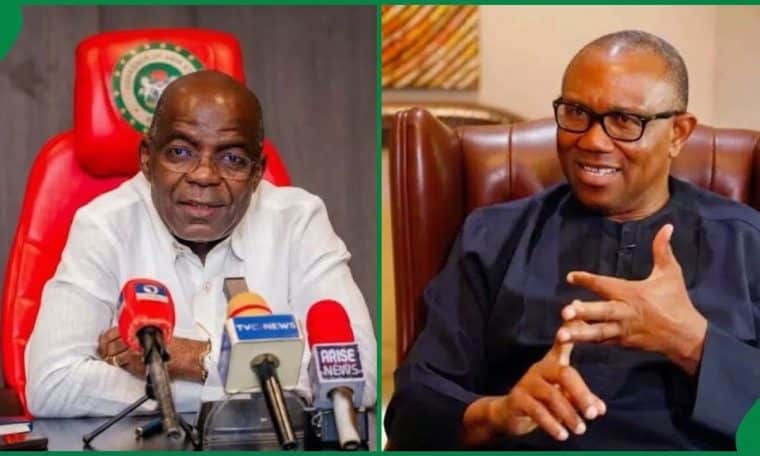 Governor Alex Otti and Peter Obi