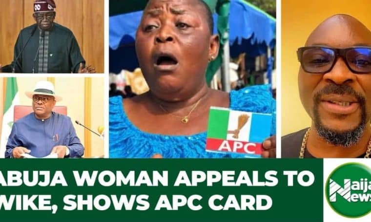 VIDEO: “I’m A Full Tinubu Supporter” — Abuja Woman Cries Out After Her Garden Was Demolished