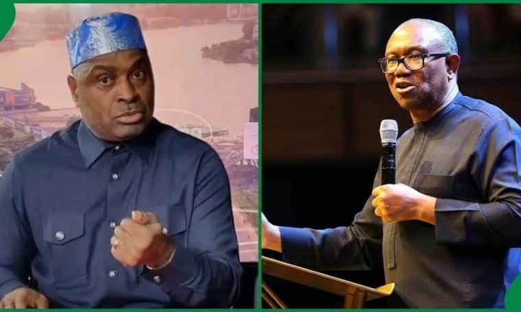 Kenneth Okonkwo and Peter Obi