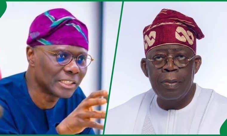 L-R Governor Babajide Sanwo-Olu and President Bola Tinubu