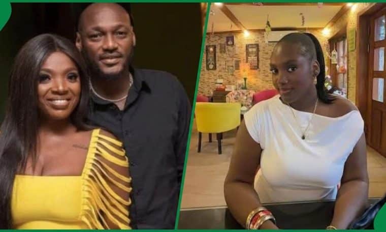 L-R Singer 2Baba, Annie and Isabella