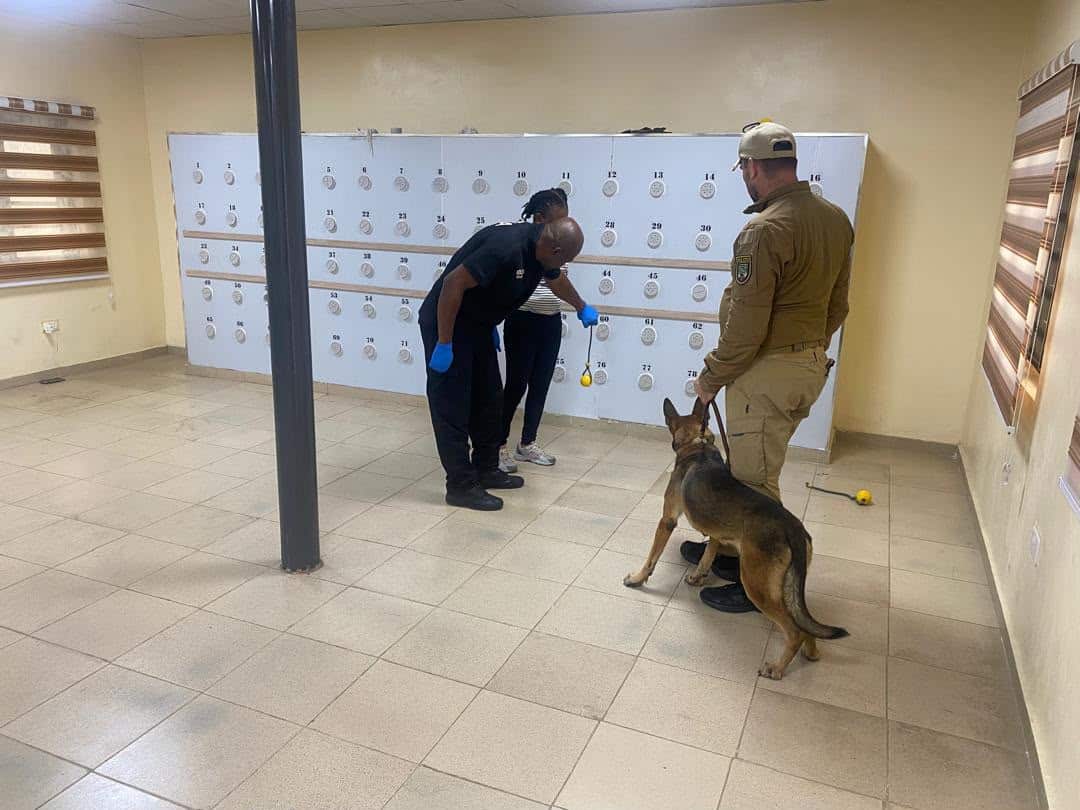 NDLEA, German Experts Conduct Real-Life Drug Detection Drills In Lagos