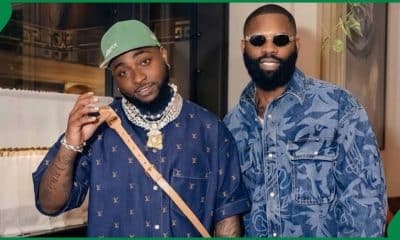 Nigerian Singer, Davido and Associate, Tiny