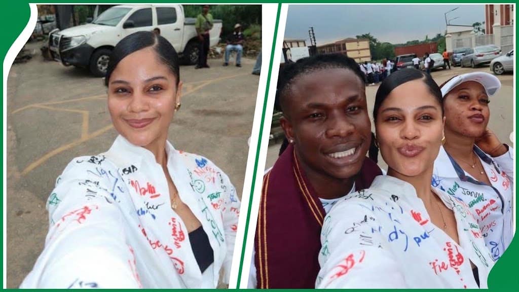 Nollywood Actress, Sunshine Rosman Graduates From UNILAG After Seven Years