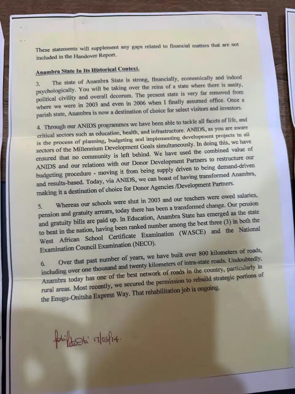 Anambra Govt’s Debt: Peter Obi Releases Fresh Documents