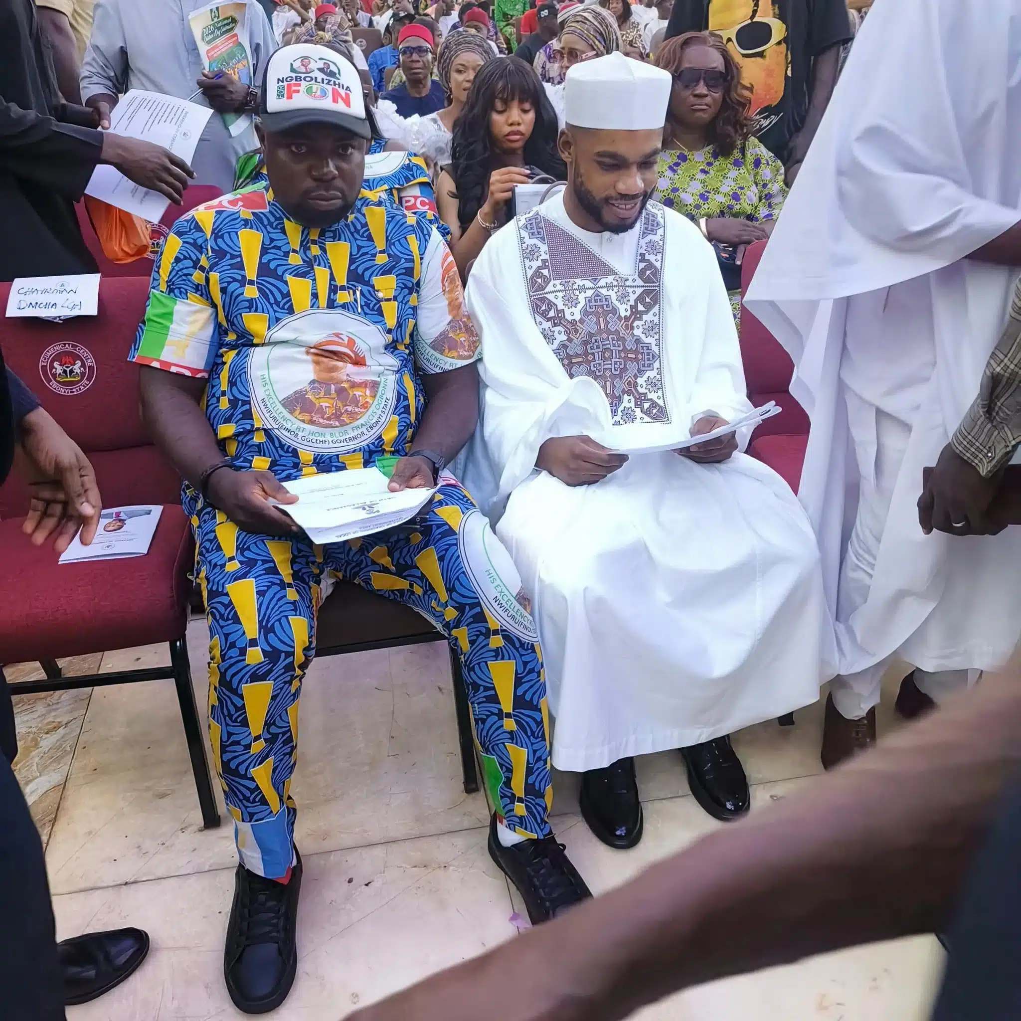 Umahi’s 28-Year-Old Son Sworn In As Ebonyi Council Chairman, Makes Salary Pledge