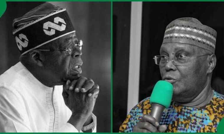 President Bola Tinubu and Atiku Abubakar