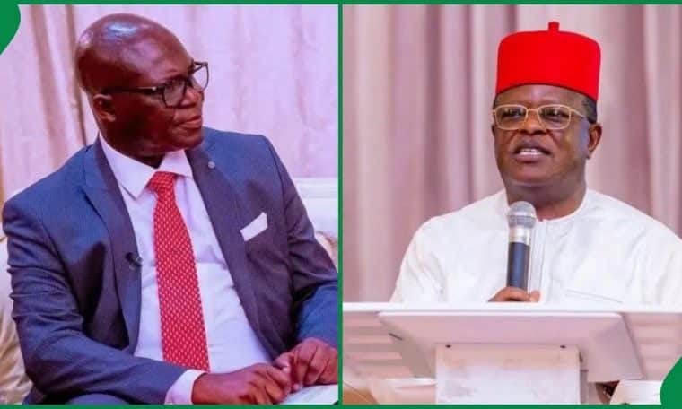 Reuben Abati and Dave Umahi