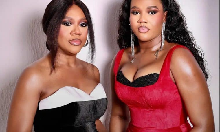 Stella Damasus and Daughter