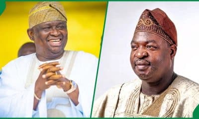 Senator Olamilekan Adeola and Abayomi Hunye