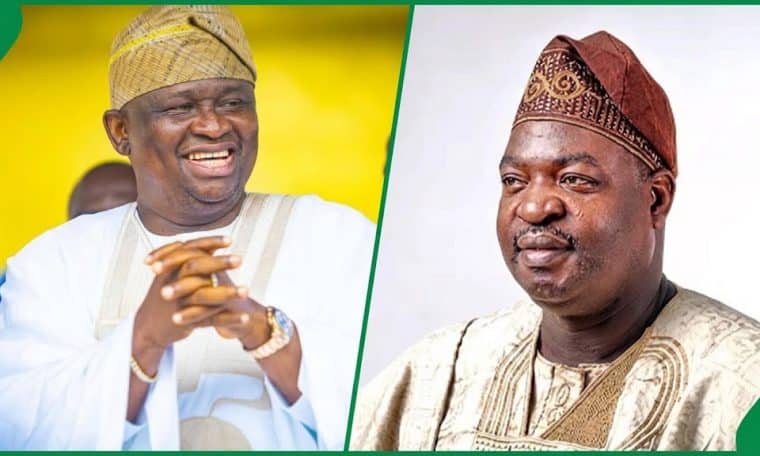 Senator Olamilekan Adeola and Abayomi Hunye