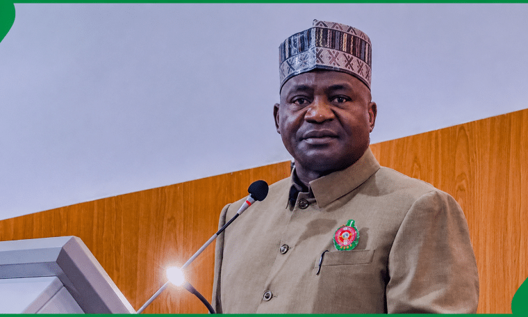 The Minister of Defence, Gen. Christopher Musa