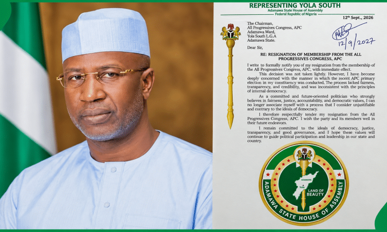 The former Speaker of the Adamawa State House of Assembly and serving member representing Yola South State Constituency, Alhaji Kabiru Mijinyawa.