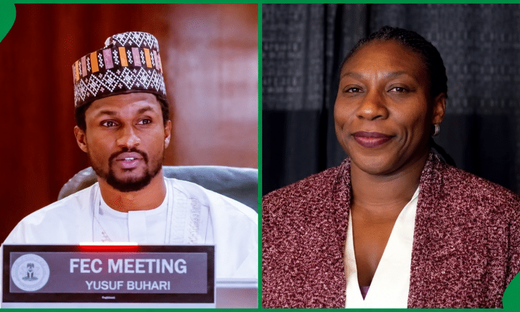 Yusuf Buhari and Iyabo Obasanjo