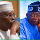 L-R: Former Vice President Atiku Abubakar and President Bola Tinubu