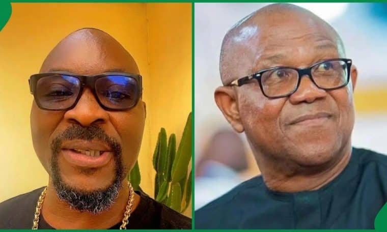 Isaac Fayose and Presidential Candidate of the NDC, Peter Obi