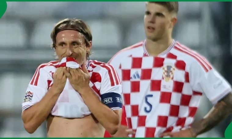 Croatia captain Luka Modric left stunned after facing a humiliating defeat to England.