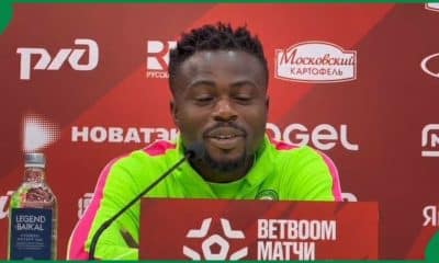 Super Eagles winger Moses Simon