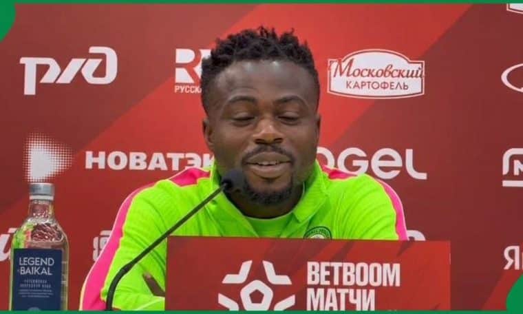 Super Eagles winger Moses Simon