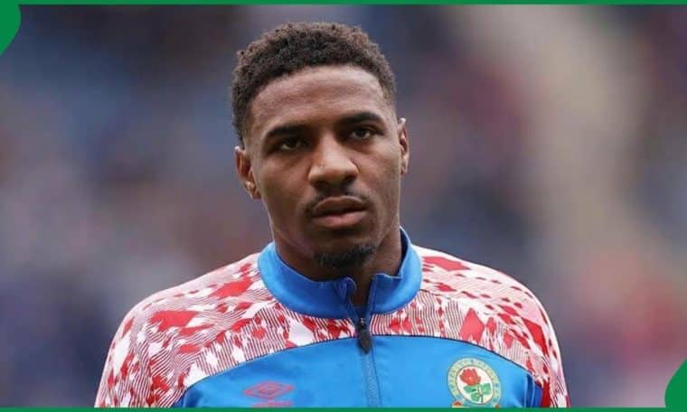 Blackburn Rovers striker Dapo Afolayan