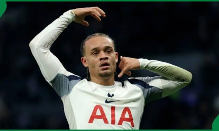 Tottenham Hotspur midfielder Xavi Simons