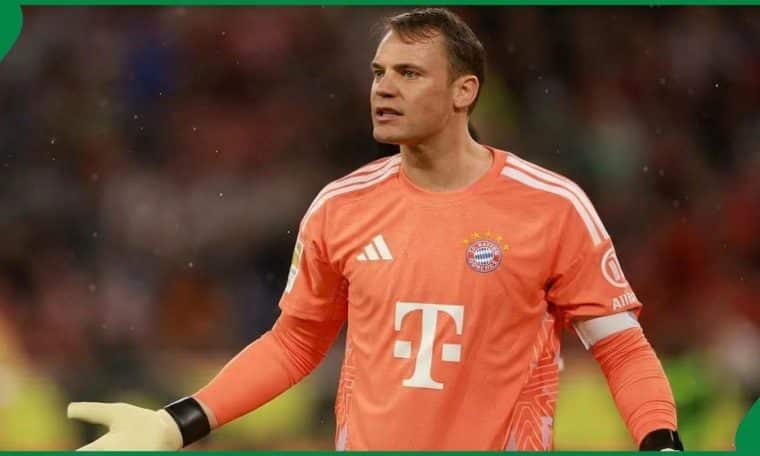 Bayern Munich goalkeeper Manuel Neuer