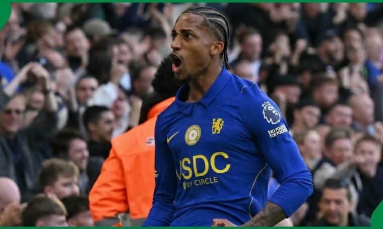 Chelsea forward Joao Pedro