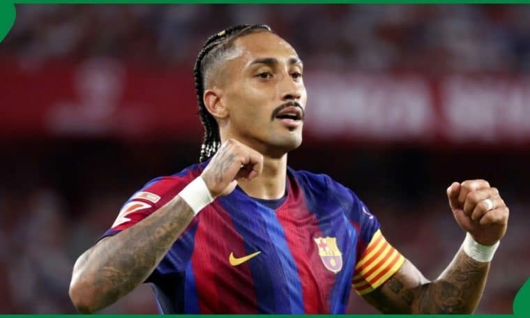 Barcelona winger Raphinha