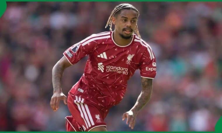 Liverpool forward Bradley Barcola