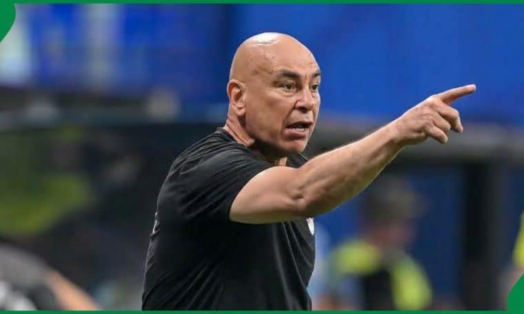 Egypt head coach Hossam Hassan