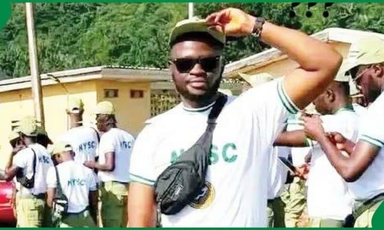 File photo of late National Youth Service Corps (NYSC) member Etimbuk Sunday