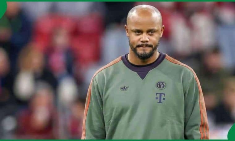 Bayern Munich manager Vincent Kompany