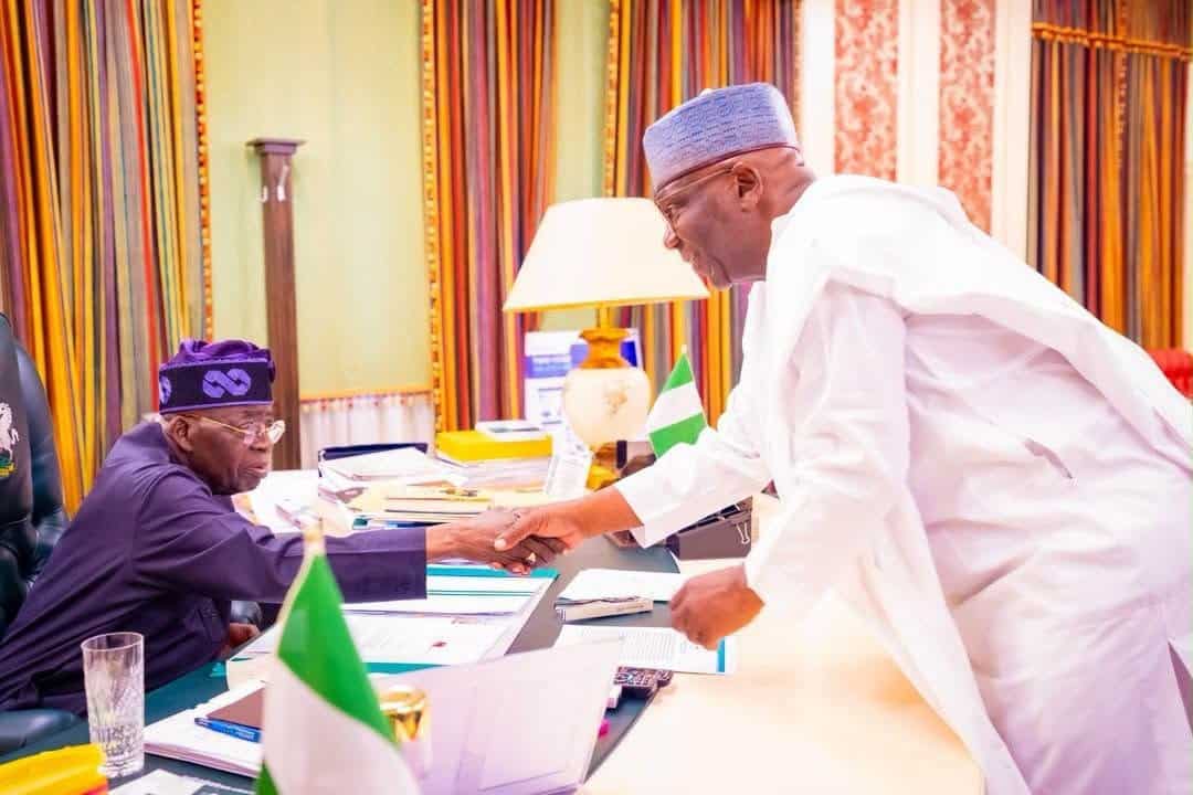 Governor Abdulrazaq Visits President Tinubu (Photos)
