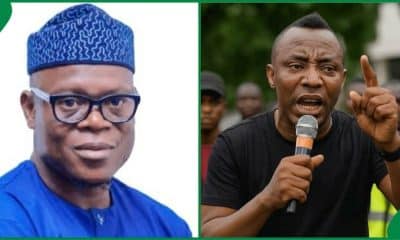 Ajibola Basiru and Omoyele Sowore