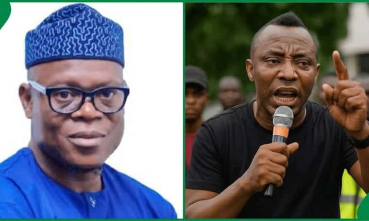 Ajibola Basiru and Omoyele Sowore