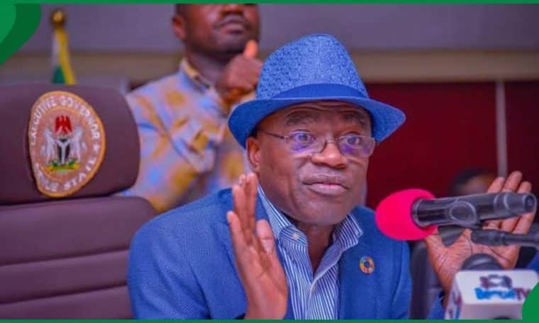Benue State Governor Hyacinth Alia