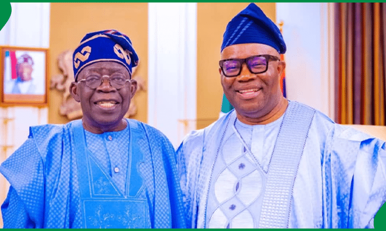 Bola Tinubu and Godswill Akpabio