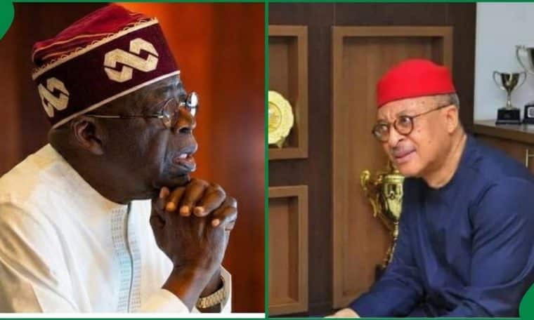 Bola Tinubu and Pat Utomi