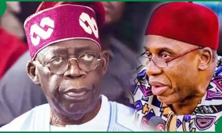 Bola Tinubu and Rotimi Amaechi