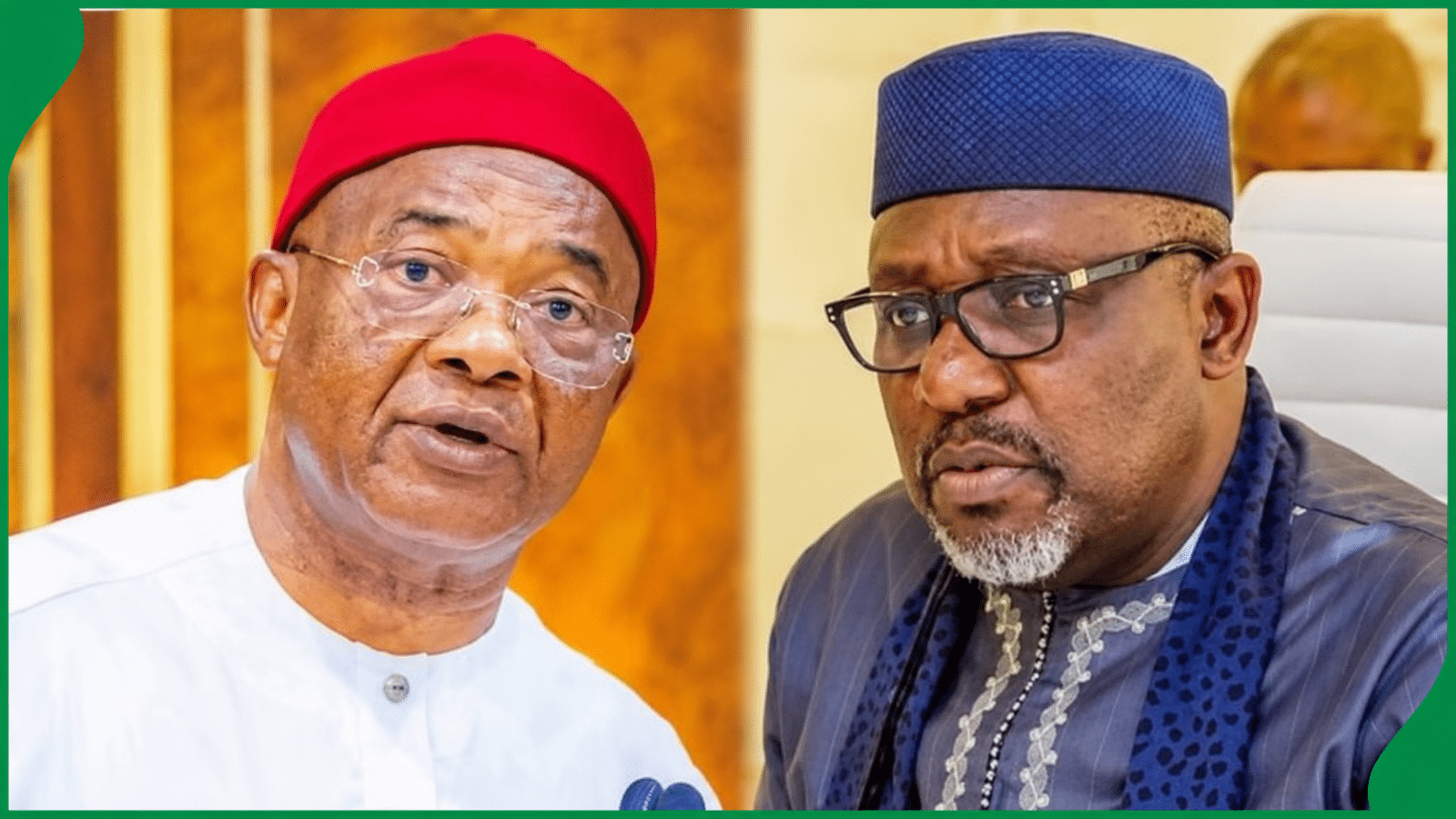 Hope Uzodimma and Rochas Okorocha