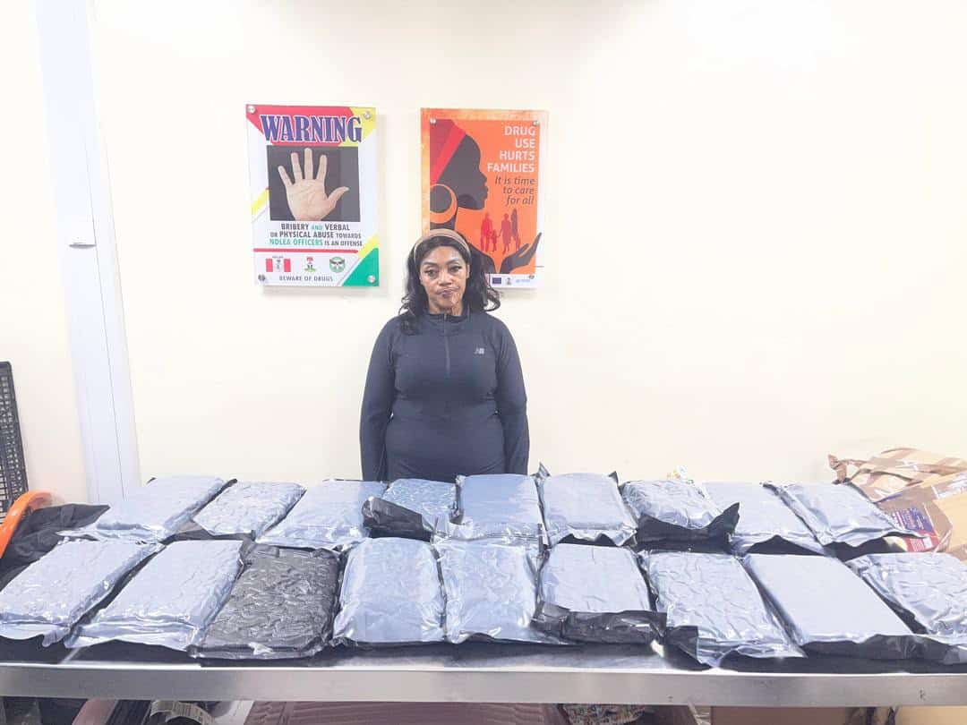 Photos: S/African Woman, US-based Grandma Arrested In NDLEA Airport Raids