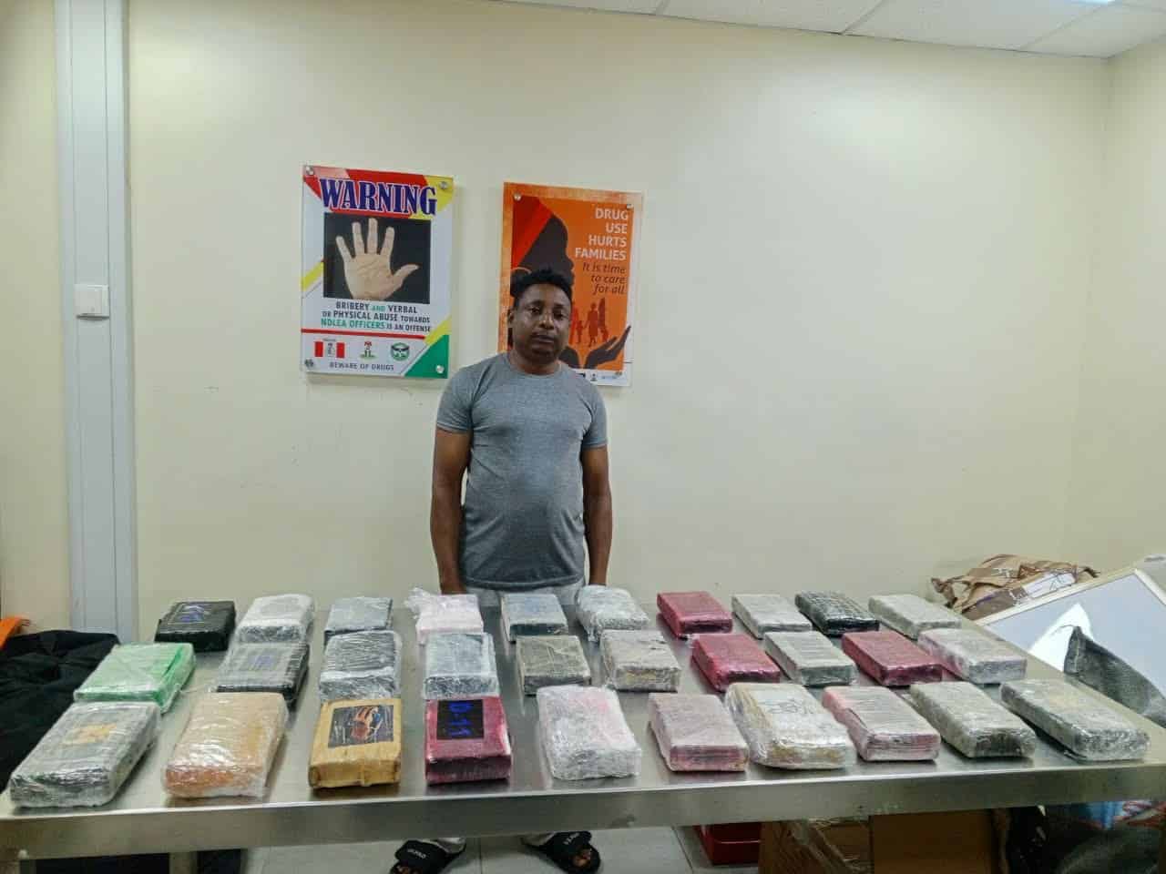 Photos: S/African Woman, US-based Grandma Arrested In NDLEA Airport Raids